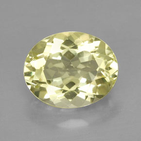 Cuarzo amarillo natural de 3,80 ct, corte óvalo, VVS