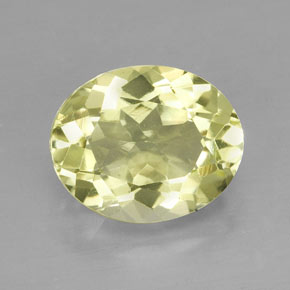 Cuarzo amarillo natural de 3,54 ct, corte óvalo, VVS