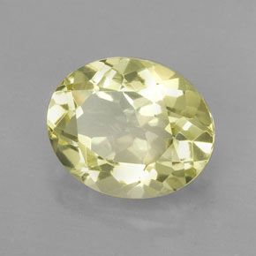 Cuarzo amarillo natural de 3,54 ct, corte óvalo, VVS
