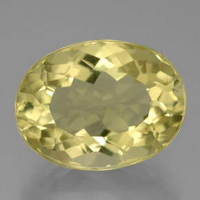 Cuarzo amarillo natural de 10,13 ct, corte óvalo, VVS-VS