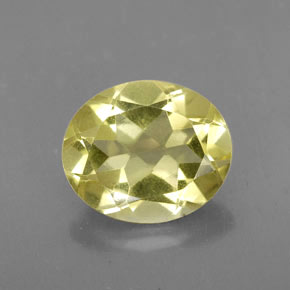 Cuarzo amarillo natural de 3,15 ct, corte óvalo, VVS-VS