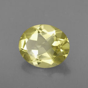 Cuarzo amarillo natural de 3,15 ct, corte óvalo, VVS-VS