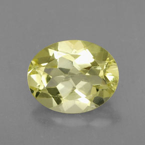 Cuarzo amarillo natural de 3,04 ct, corte óvalo, VVS-VS