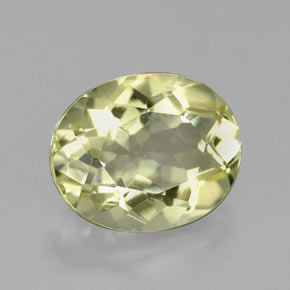 Cuarzo Limón natural de 3.61 ct, Corte Óvalo, VVS