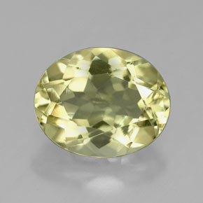 Cuarzo amarillo natural de 3,78 ct, corte óvalo, VVS