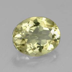 Cuarzo amarillo natural de 3,78 ct, corte óvalo, VVS