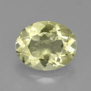 Cuarzo amarillo natural de 3,43 ct, corte óvalo, VVS