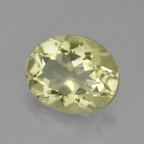 Cuarzo amarillo natural de 3,43 ct, corte óvalo, VVS