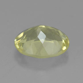 Cuarzo amarillo natural de 3,43 ct, corte óvalo, VVS