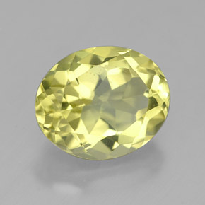 Cuarzo amarillo natural de 3,75 ct, corte óvalo, VVS