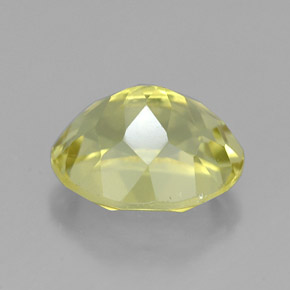 Cuarzo amarillo natural de 3,75 ct, corte óvalo, VVS