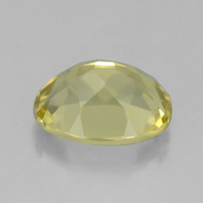 Cuarzo amarillo natural de 3,34 ct, corte óvalo, VVS