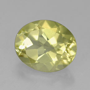 Cuarzo amarillo natural de 3,73 ct, corte óvalo, VVS