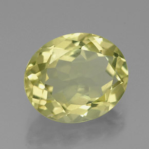 Cuarzo amarillo natural de 3,53 ct, corte óvalo, VVS