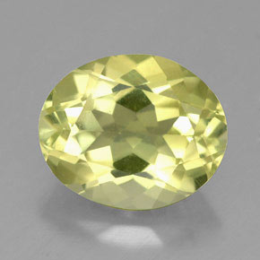 Cuarzo amarillo natural de 3,40 ct, corte óvalo, VVS