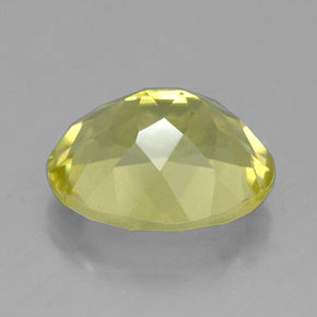 Cuarzo amarillo natural de 3,40 ct, corte óvalo, VVS