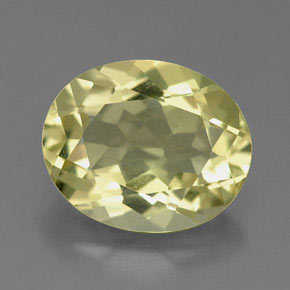 Cuarzo amarillo natural de 3,19 ct, corte óvalo, VVS