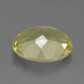 Cuarzo amarillo natural de 3,19 ct, corte óvalo, VVS