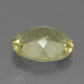 Cuarzo amarillo natural de 3,07 ct, corte óvalo, VVS