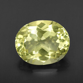 Cuarzo amarillo natural de 3,35 ct, corte óvalo, VVS-VS