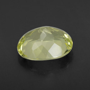 Cuarzo amarillo natural de 3,35 ct, corte óvalo, VVS-VS