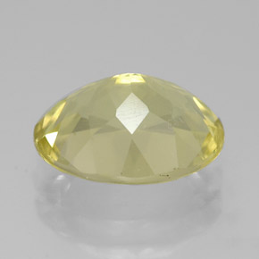 Cuarzo amarillo natural de 2,92 ct, corte óvalo, VVS