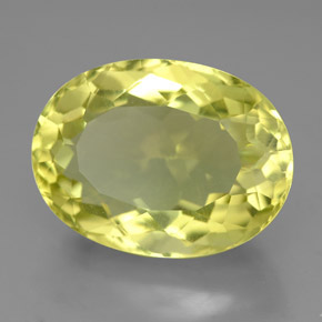 Cuarzo amarillo natural de 10,14 ct, corte óvalo, VVS
