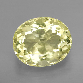 Cuarzo amarillo natural de 4,87 ct, corte óvalo, VVS