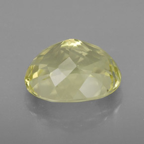 Cuarzo amarillo natural de 4,87 ct, corte óvalo, VVS
