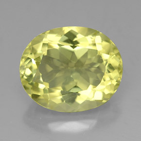 Cuarzo amarillo natural de 4,65 ct, corte óvalo, VVS