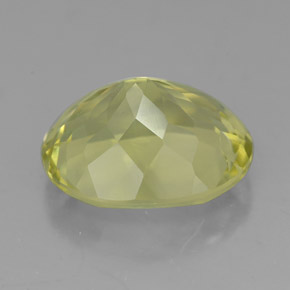 Cuarzo amarillo natural de 4,65 ct, corte óvalo, VVS