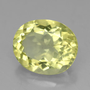 Cuarzo amarillo natural de 4,59 ct, corte óvalo, VVS