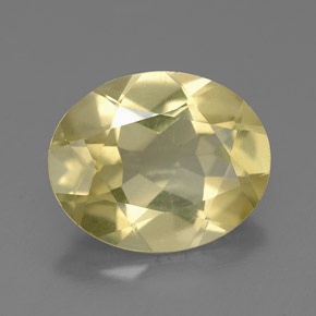 Cuarzo amarillo natural de 2,83 ct, corte óvalo, VVS-VS
