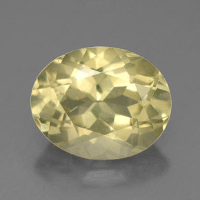 Cuarzo amarillo natural de 3,31 ct, corte óvalo, VVS-VS