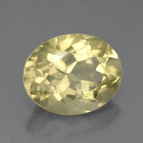Cuarzo amarillo natural de 3,31 ct, corte óvalo, VVS-VS
