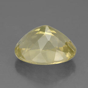 Cuarzo amarillo natural de 3,31 ct, corte óvalo, VVS-VS
