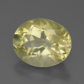 Cuarzo amarillo natural de 3,42 ct, corte óvalo, VVS