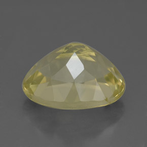 Cuarzo amarillo natural de 3,42 ct, corte óvalo, VVS