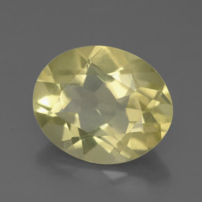 Cuarzo amarillo natural de 2,94 ct, corte óvalo, VS