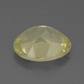 Cuarzo amarillo natural de 2,94 ct, corte óvalo, VS