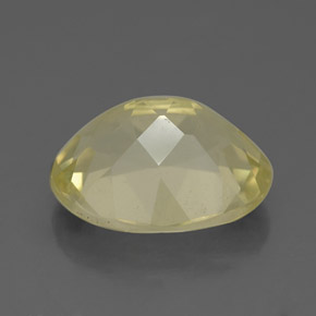 Cuarzo amarillo natural de 3,13 ct, corte óvalo, VS