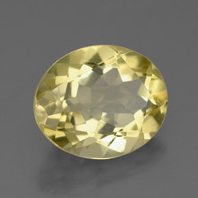 Cuarzo amarillo natural de 3,10 ct, corte óvalo, VVS-VS