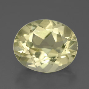 Cuarzo amarillo natural de 3,26 ct, corte óvalo, VVS-VS