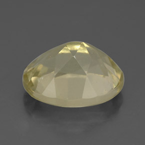 Cuarzo amarillo natural de 3,43 ct, corte óvalo, VS