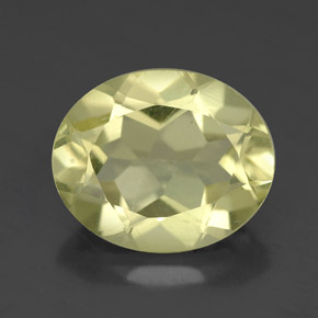 Cuarzo amarillo natural de 3,26 ct, corte óvalo, VVS-VS