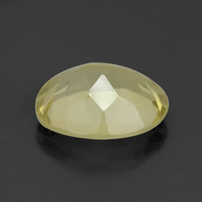Cuarzo amarillo natural de 3,16 ct, corte óvalo, VVS-VS