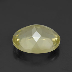 Cuarzo amarillo natural de 3,38 ct, corte óvalo, VVS-VS