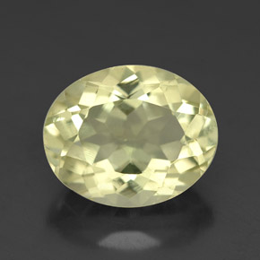 Cuarzo amarillo natural de 3,95 ct, corte óvalo, VS