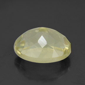 Cuarzo amarillo natural de 3,95 ct, corte óvalo, VS