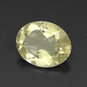 Cuarzo amarillo natural de 2,89 ct, corte óvalo, VVS-VS